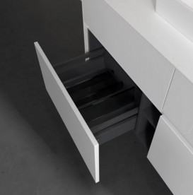 Тумба під раковину Villeroy&Boch Collaro 120х50 см МДФ глянсовий білий C07000DH