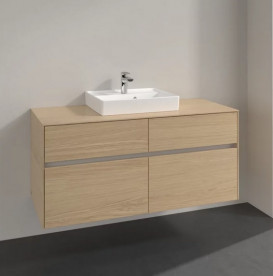 Тумба под раковину Villeroy & Boch Collaro 120х50 см ДСП северный дуб C07000VJ