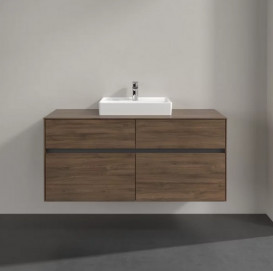 Тумба под раковину Villeroy & Boch Collaro 120х50 см ДСП дуб аризона C07000VH