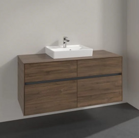 Тумба под раковину Villeroy & Boch Collaro 120х50 см ДСП дуб аризона C07000VH