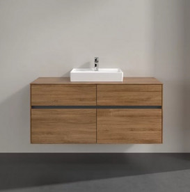 Тумба под раковину Villeroy & Boch Collaro 120х50 см ДСП дуб канзас C07000RH