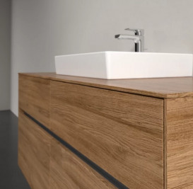 Тумба под раковину Villeroy & Boch Collaro 120х50 см ДСП дуб канзас C07000RH