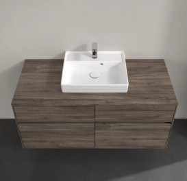 Тумба під раковину Villeroy & Boch Collaro 120х50 см ДСП кам'яний дуб C07000RK