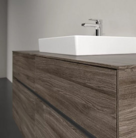 Тумба під раковину Villeroy & Boch Collaro 120х50 см ДСП кам'яний дуб C07000RK