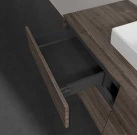 Тумба під раковину Villeroy & Boch Collaro 120х50 см ДСП кам'яний дуб C07000RK