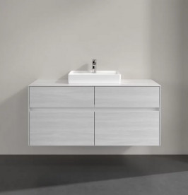 Тумба под раковину Villeroy & Boch Collaro 120х50 см ДСП белое дерево C07000E8