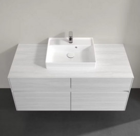 Тумба под раковину Villeroy & Boch Collaro 120х50 см ДСП белое дерево C07000E8