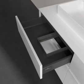 Тумба під раковину Villeroy&Boch Collaro 120х50 см МДФ глянсовий білий C07100DH