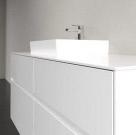 Тумба под раковину Villeroy & Boch Collaro 120х50 см ДСП белый матовый C07100MS