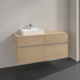 Тумба під раковину Villeroy&Boch Collaro 120х50 см ДСП північний дуб C07100VJ
