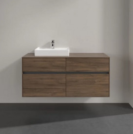 Тумба под раковину Villeroy & Boch Collaro 120х50 см ДСП дуб аризона C07100VH