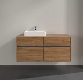 Тумба під раковину Villeroy & Boch Collaro 120х50 см ДСП дуб канзас C07100RH
