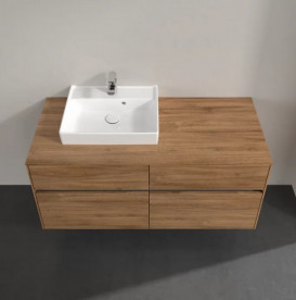 Тумба під раковину Villeroy & Boch Collaro 120х50 см ДСП дуб канзас C07100RH