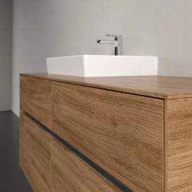 Тумба під раковину Villeroy & Boch Collaro 120х50 см ДСП дуб канзас C07100RH