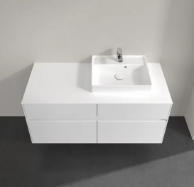 Тумба под раковину Villeroy & Boch Collaro 120х50 см ДСП белый матовый C07200MS