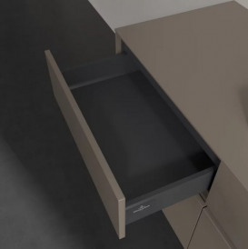 Тумба під раковину Villeroy & Boch Collaro 120х50 см ДСП сірий трюфель C07200VG