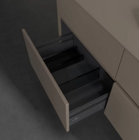 Тумба під раковину Villeroy & Boch Collaro 120х50 см ДСП сірий трюфель C07200VG