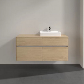 Тумба під раковину Villeroy&Boch Collaro 120х50 см ДСП північний дуб C07200VJ