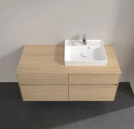 Тумба під раковину Villeroy&Boch Collaro 120х50 см ДСП північний дуб C07200VJ