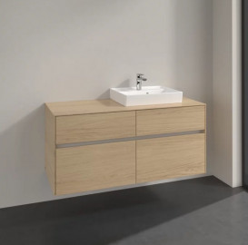 Тумба під раковину Villeroy&Boch Collaro 120х50 см ДСП північний дуб C07200VJ