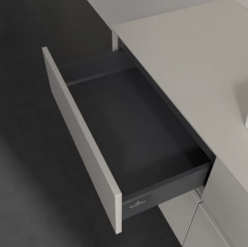 Тумба під раковину Villeroy&Boch Collaro 120х50 см ДСП м'який сірий C07200VK