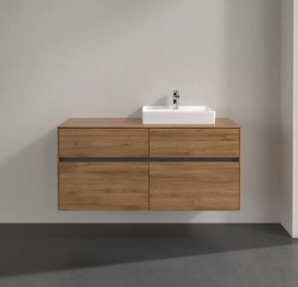 Тумба під раковину Villeroy & Boch Collaro 120х50 см ДСП дуб канзас C07200RH