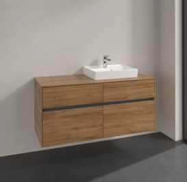 Тумба під раковину Villeroy & Boch Collaro 120х50 см ДСП дуб канзас C07200RH