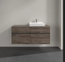 Тумба под раковину Villeroy & Boch Collaro 120х50 см ДСП каменный дуб C07200RK