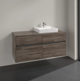 Тумба под раковину Villeroy & Boch Collaro 120х50 см ДСП каменный дуб C07200RK