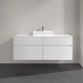 Тумба под раковину Villeroy & Boch Collaro 140х50 см ДСП белый матовый C07300MS