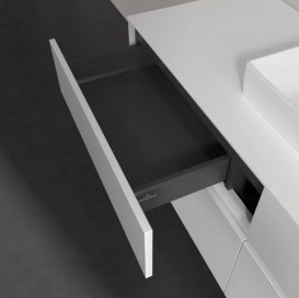 Тумба под раковину Villeroy & Boch Collaro 140х50 см ДСП белый матовый C07300MS