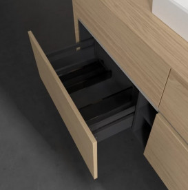 Тумба під раковину Villeroy&Boch Collaro 140х50 см ДСП північний дуб C07300VJ