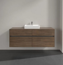 Тумба под раковину Villeroy & Boch Collaro 140х50 см ДСП дуб аризона C07300VH