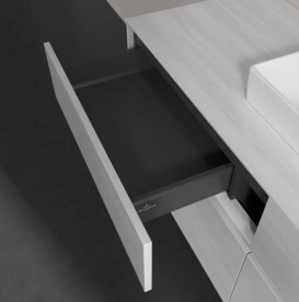 Тумба под раковину Villeroy & Boch Collaro 140х50 см ДСП белое дерево C07300E8