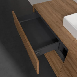 Тумба під раковину Villeroy & Boch Collaro 140х50 см ДСП дуб канзас C07300RH