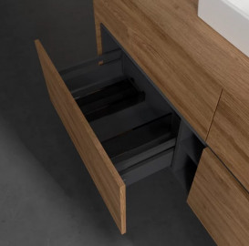 Тумба під раковину Villeroy & Boch Collaro 140х50 см ДСП дуб канзас C07300RH