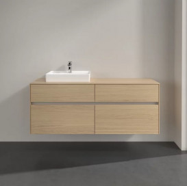 Тумба під раковину Villeroy&Boch Collaro 140х50 см ДСП північний дуб C07400VJ