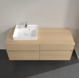 Тумба під раковину Villeroy&Boch Collaro 140х50 см ДСП північний дуб C07400VJ