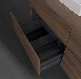 Тумба під раковину Villeroy & Boch Collaro 140х50 см ДСП дуб аризона C07400VH