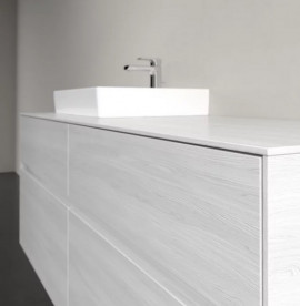 Тумба под раковину Villeroy & Boch Collaro 140х50 см ДСП белое дерево C07400E8