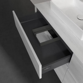 Тумба под раковину Villeroy & Boch Collaro 140х50 см ДСП белое дерево C07400E8