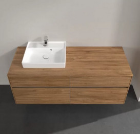 Тумба під раковину Villeroy & Boch Collaro 140х50 см ДСП дуб канзас C07400RH