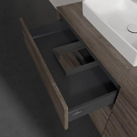 Тумба под раковину Villeroy & Boch Collaro 140х50 см ДСП каменный дуб C07400RK