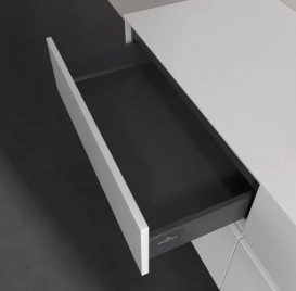 Тумба под раковину Villeroy & Boch Collaro 140х50 см МДФ глянцевый белый C07500DH