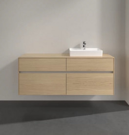 Тумба під раковину Villeroy&Boch Collaro 140х50 см ДСП північний дуб C07500VJ