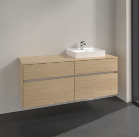 Тумба під раковину Villeroy&Boch Collaro 140х50 см ДСП північний дуб C07500VJ