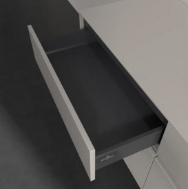 Тумба під раковину Villeroy&Boch Collaro 140х50 см ДСП м'який сірий C07500VK