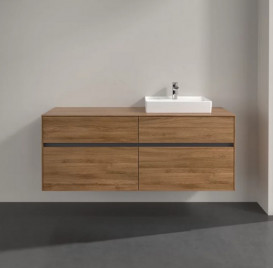 Тумба под раковину Villeroy & Boch Collaro 140х50 см ДСП дуб канзас C07500RH