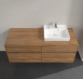 Тумба под раковину Villeroy & Boch Collaro 140х50 см ДСП дуб канзас C07500RH