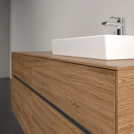 Тумба под раковину Villeroy & Boch Collaro 140х50 см ДСП дуб канзас C07500RH